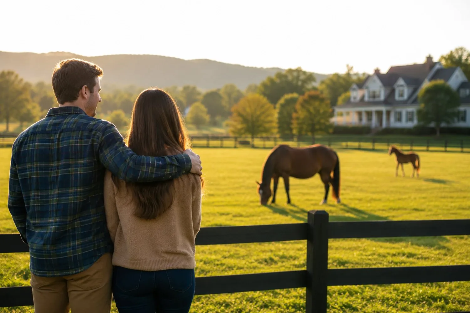 a quiet, sunlit moment at home in Virginia, calm and supported