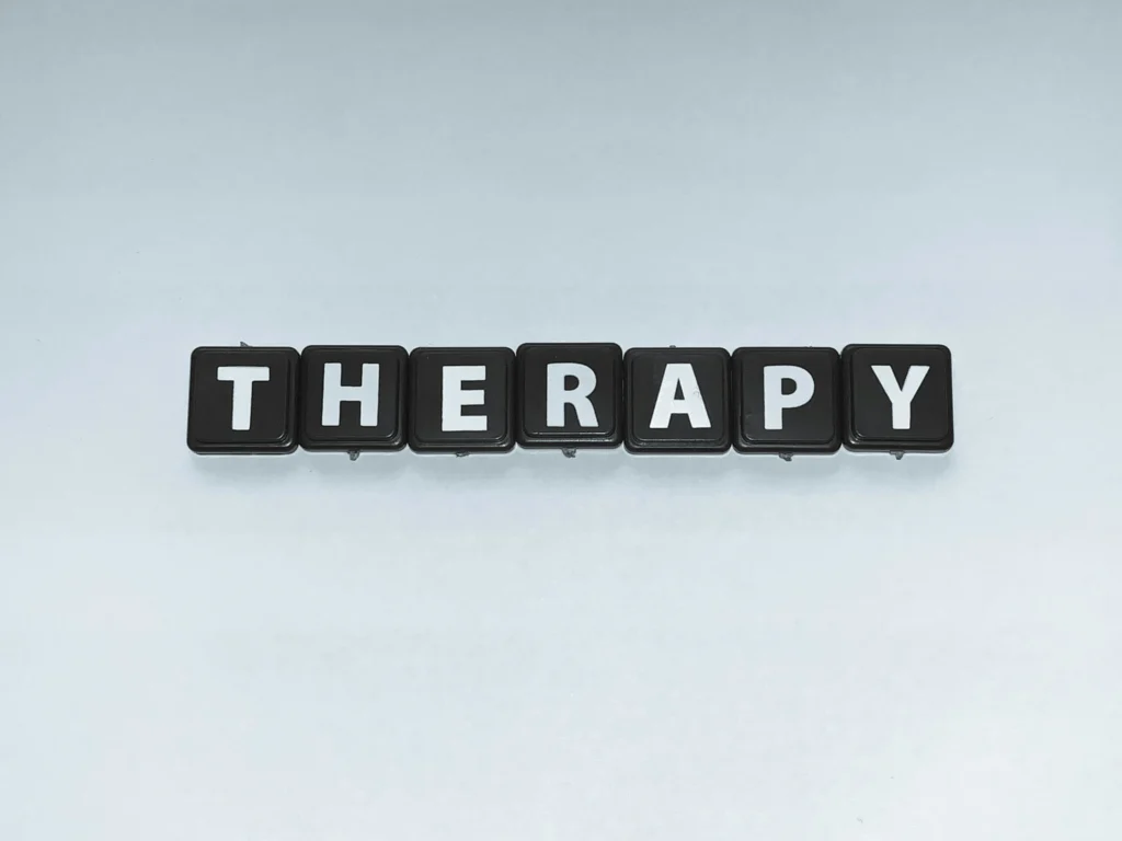 Illustration representing mental health treatment decisions involving therapy and medication