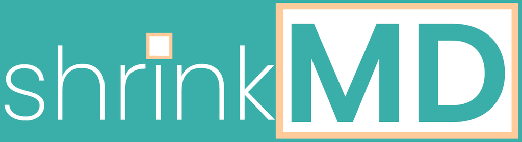 shrinkMD logo, a psychiatrist-led telepsychiatry platform providing virtual psychiatric care